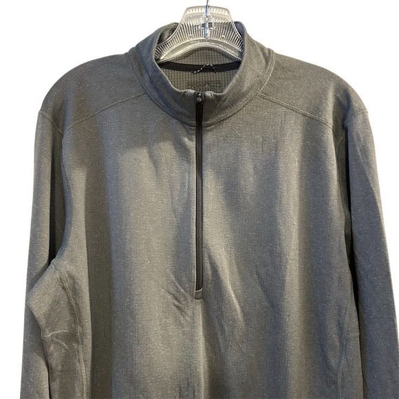 Patagonia Men's Gray 1/4-Zip Pullover Baselayer Top Size L - Picture 2 of 10